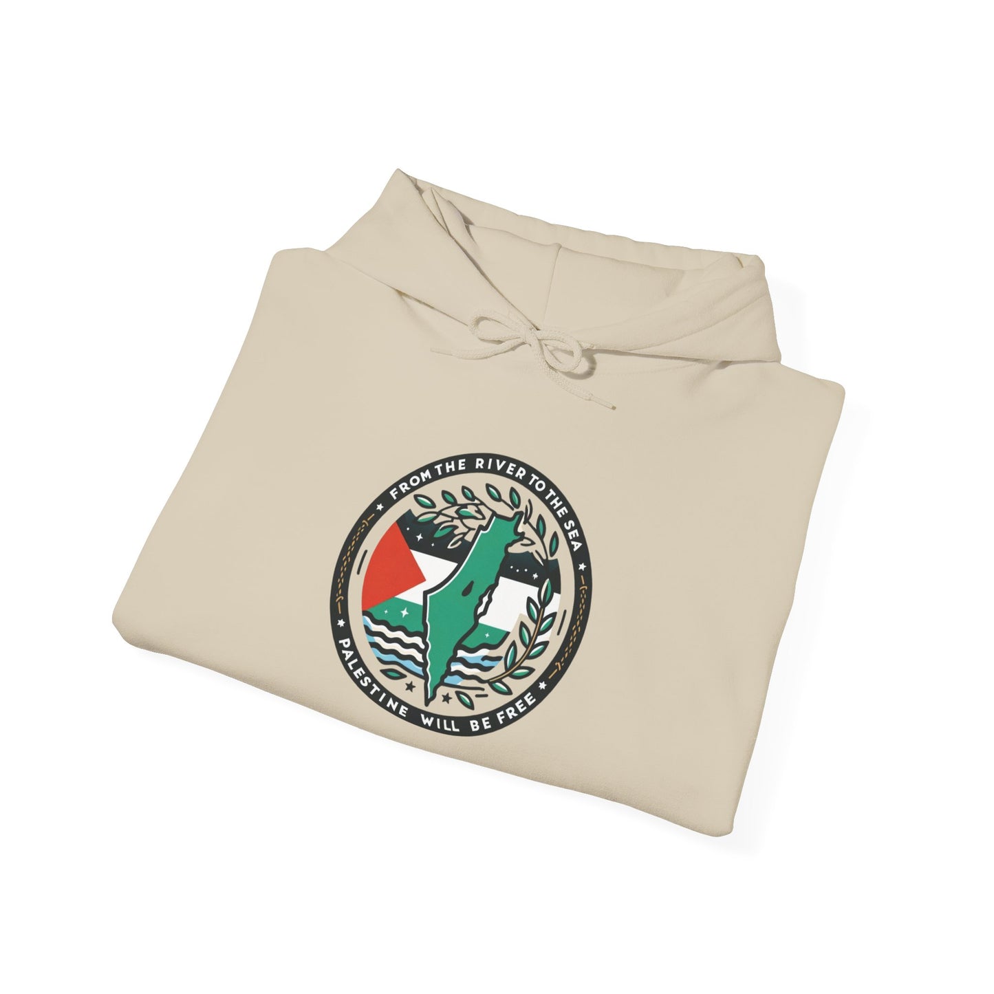 Olive Branch Outfits Logo Hoodie | Palestine Solidarity Apparel