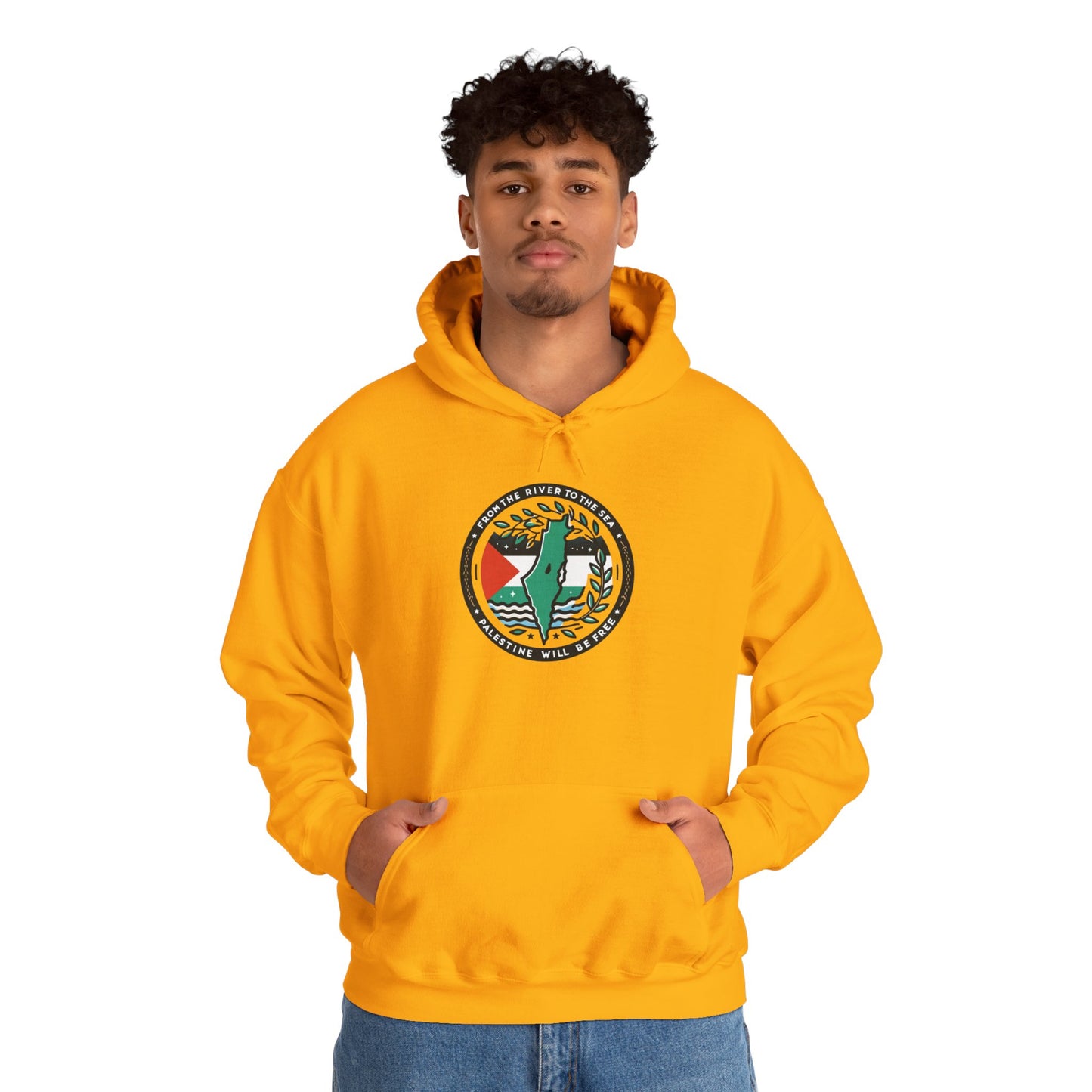 Olive Branch Outfits Logo Hoodie | Palestine Solidarity Apparel