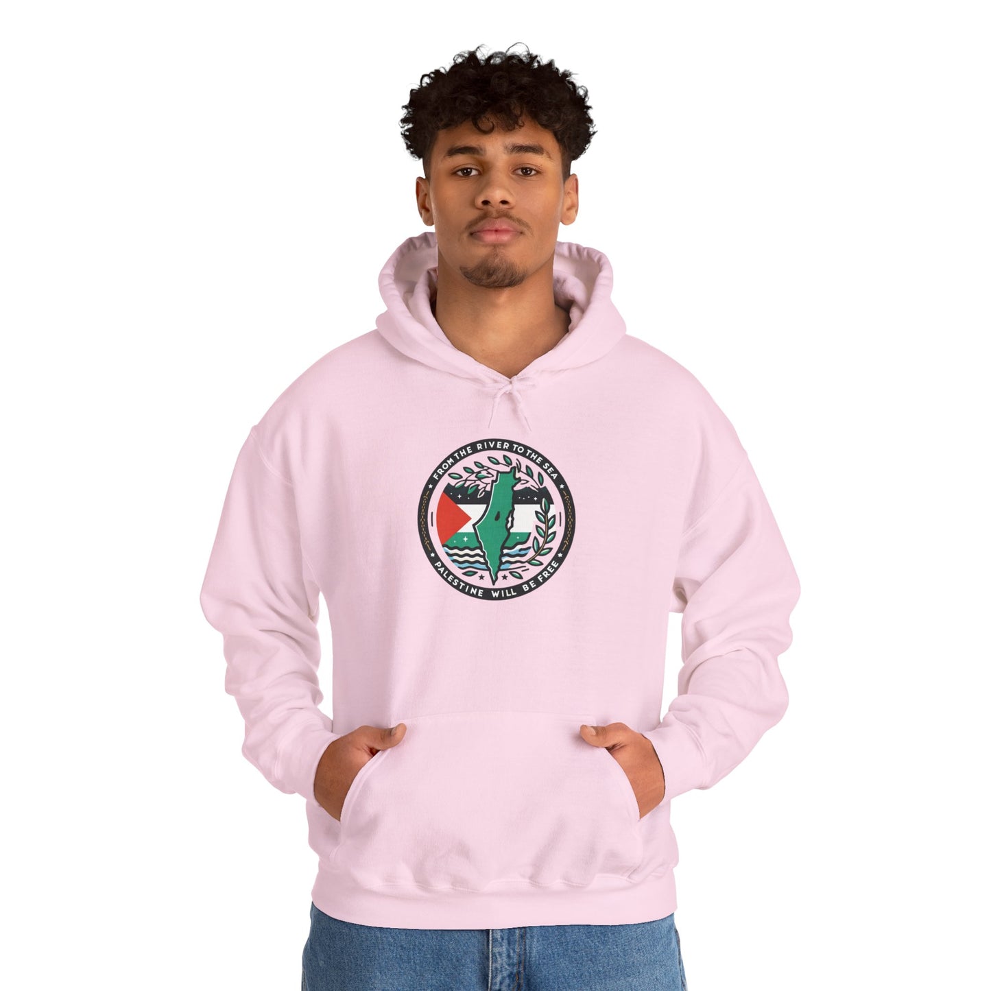 Olive Branch Outfits Logo Hoodie | Palestine Solidarity Apparel