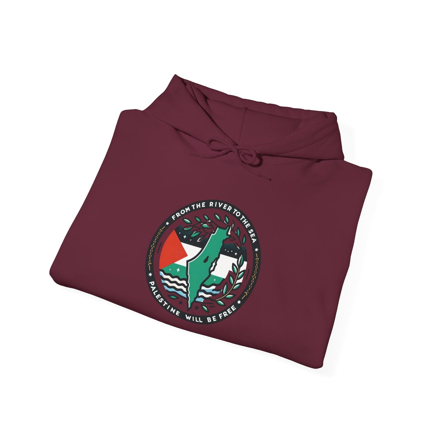 Olive Branch Outfits Logo Hoodie | Palestine Solidarity Apparel