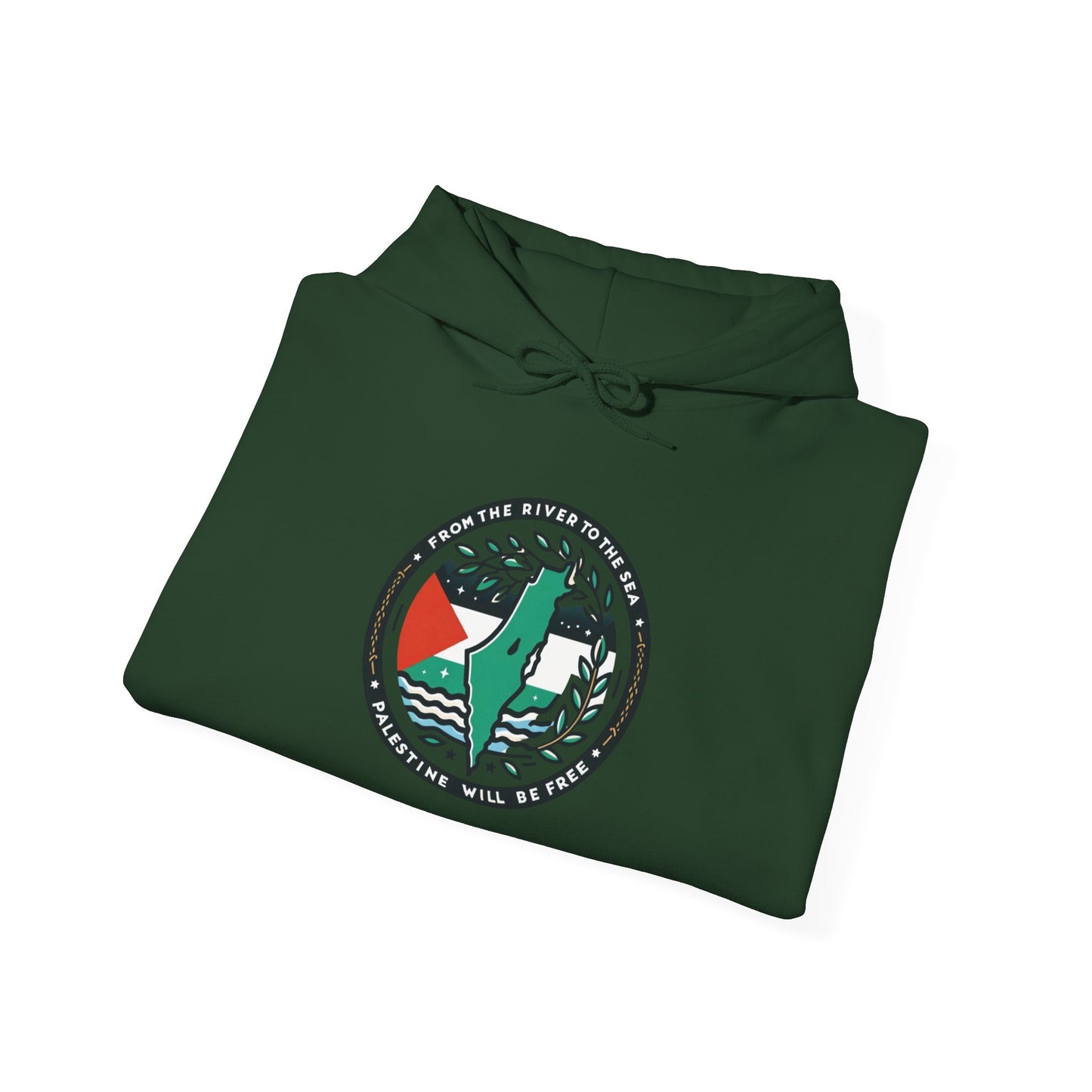 Olive Branch Outfits Logo Hoodie | Palestine Solidarity Apparel