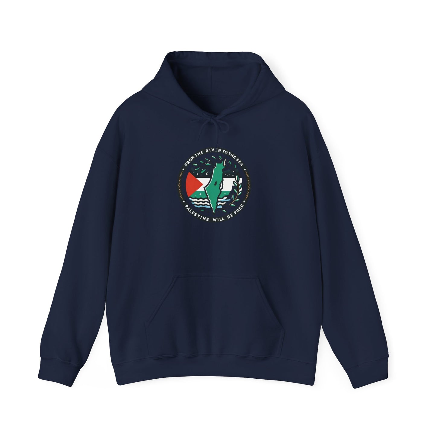 Olive Branch Outfits Logo Hoodie | Palestine Solidarity Apparel