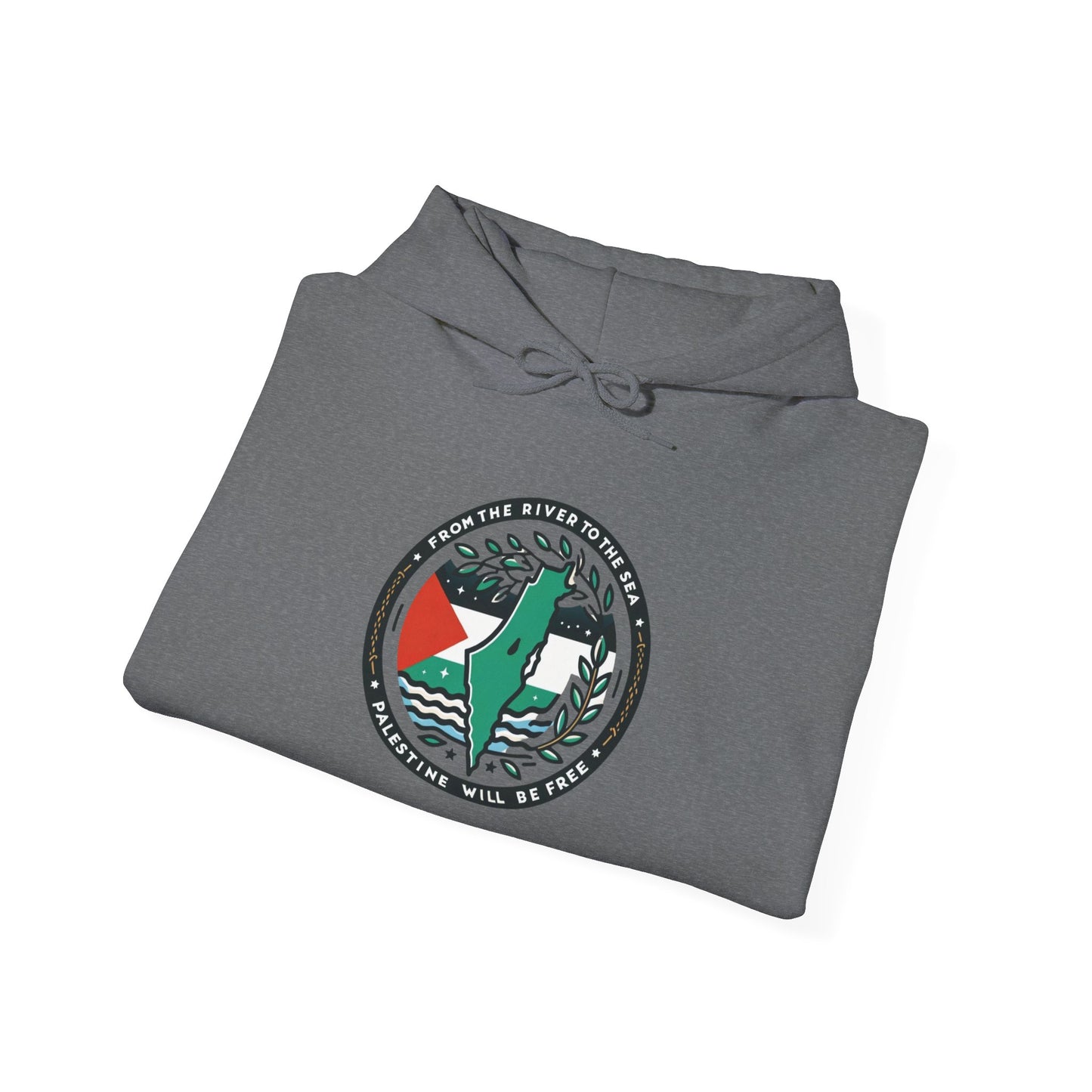 Olive Branch Outfits Logo Hoodie | Palestine Solidarity Apparel