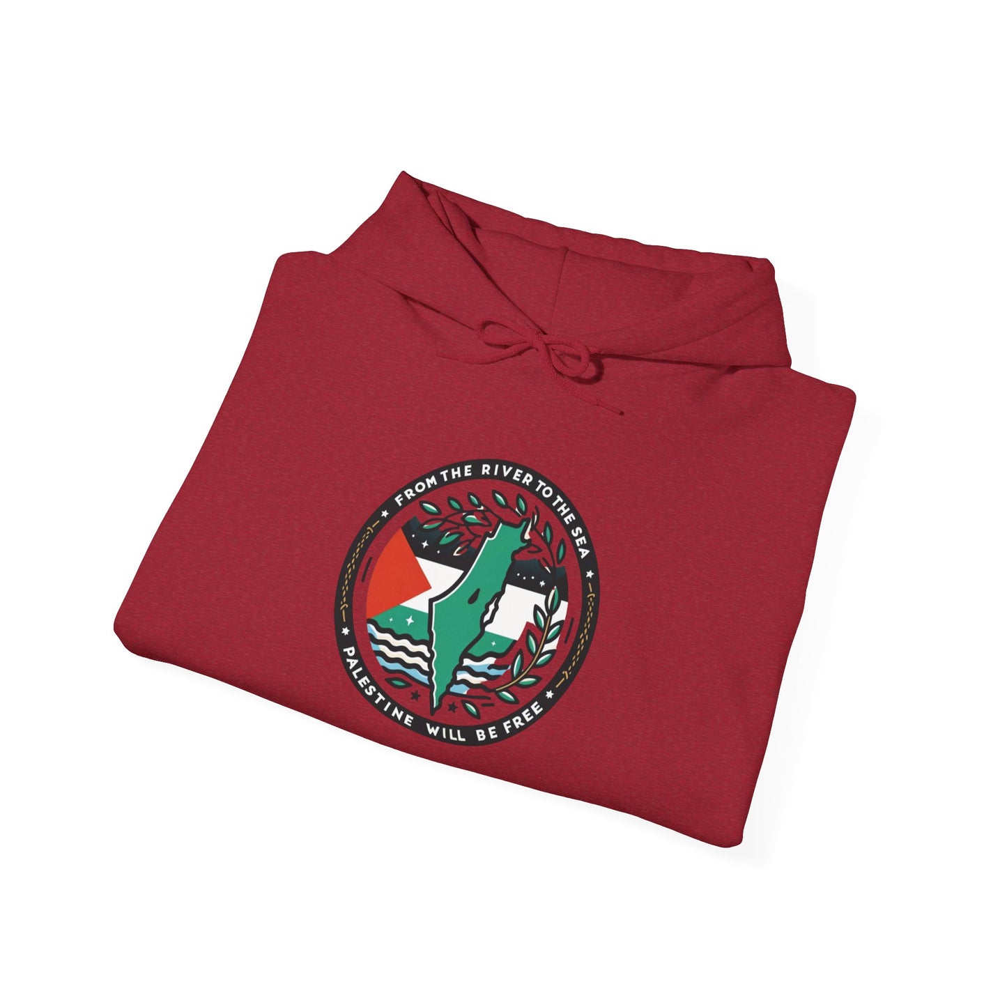 Olive Branch Outfits Logo Hoodie | Palestine Solidarity Apparel