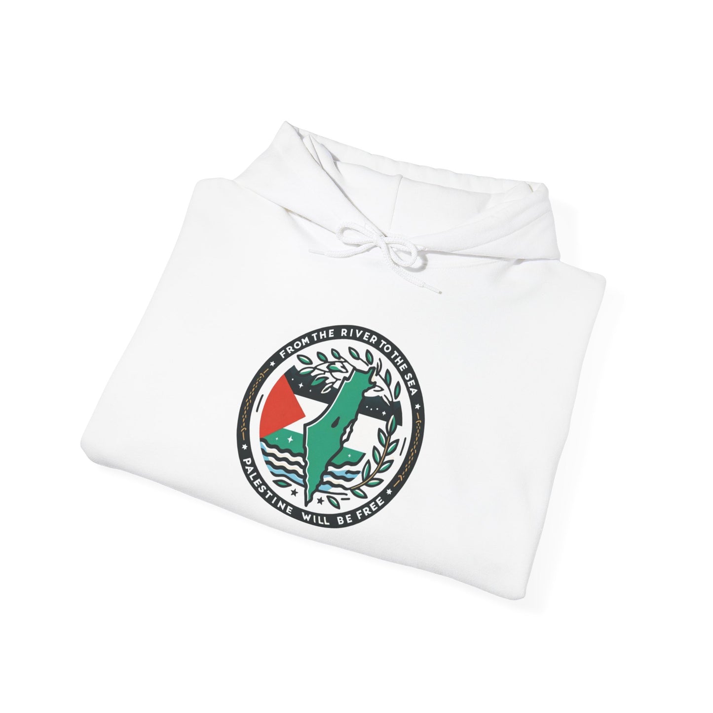 Olive Branch Outfits Logo Hoodie | Palestine Solidarity Apparel