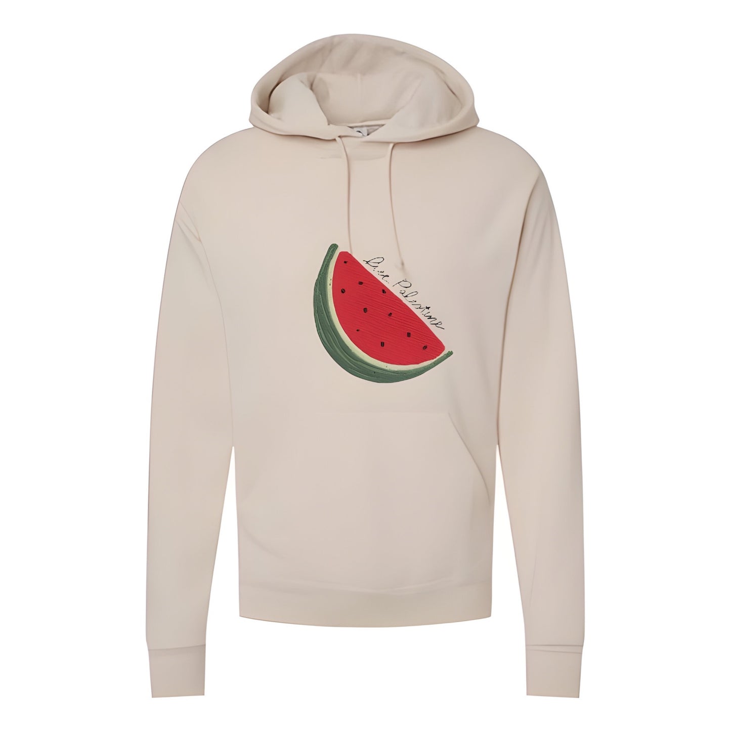 Embroidered "Live Palestine" Watermelon Hoodie (Palestine Hoodie) (Free Palestine Hoodie)