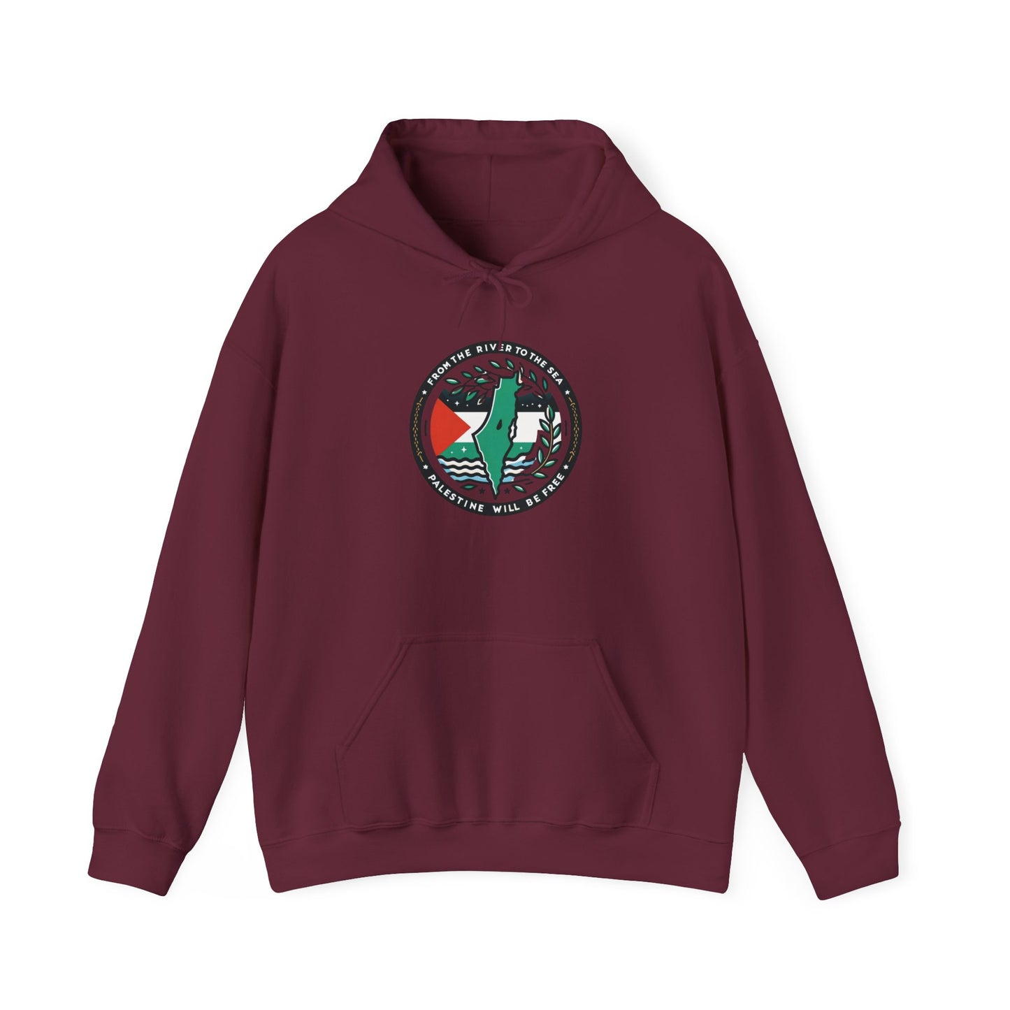 Olive Branch Outfits Logo Hoodie | Palestine Solidarity Apparel
