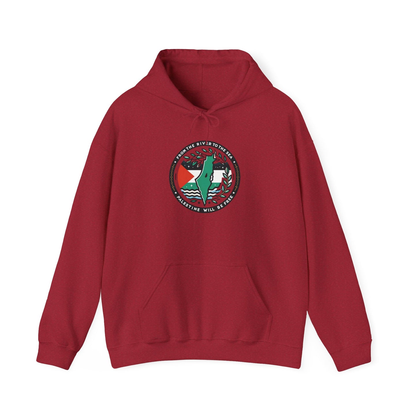 Olive Branch Outfits Logo Hoodie | Palestine Solidarity Apparel