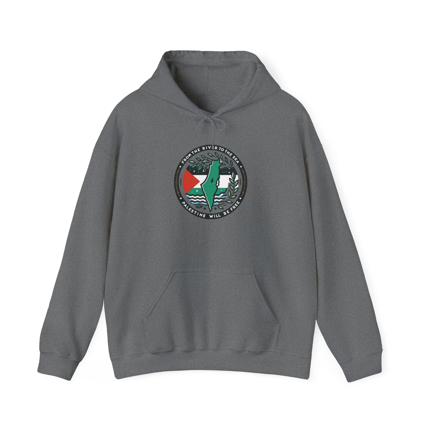 Olive Branch Outfits Logo Hoodie | Palestine Solidarity Apparel