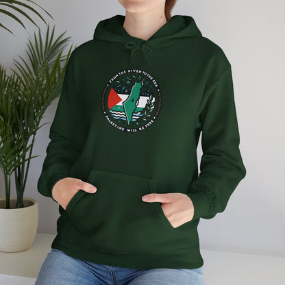 Olive Branch Outfits Logo Hoodie | Palestine Solidarity Apparel