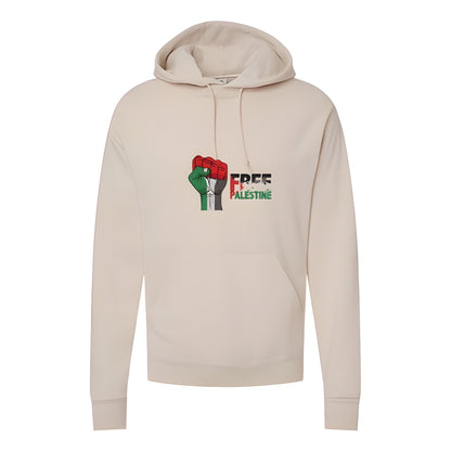 Embroidered "Free Palestine" Resistance Hoodie (Palestine Hoodie) (Free Palestine Hoodie)